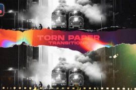 Torn Paper Transitions VOL. 2 | DaVinci Resolve 48571087