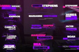 Particles and Modern Lower Thirds 43193325