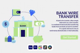 Bank Wire Transfer Design Concept 50690325