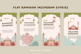 Flat Ramadan Instagram Stories V1 50655798