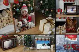 Free Download:Business Mockup Presentation on New Year Christmas 60531903