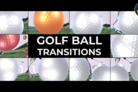 Golf Ball Transitions for DaVinci Resolve 52259668