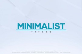 Minimalist Titles for FCPX 33451675