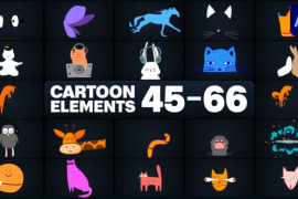 Cartoon Elements for After Effects 47762429