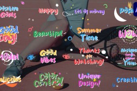 Abstract Cartoon Colorful Titles for After Effects 44392324