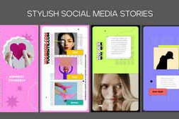 Free Download:Stylish And Vertical Social Media Stories for After Effects 59414114