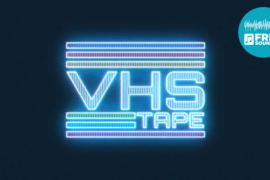 Vibrant Color VHS Logo 48827723