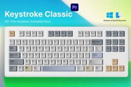 Keystroke | Hotkeys MOGRT 43852069
