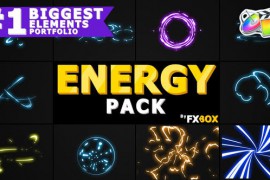 Hand-Drawn Energy Charges | FCPX 25543322