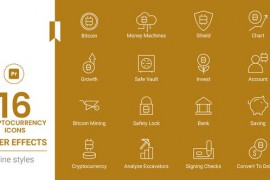 CryptoCurrency Animated Icons Pack - MORGRT 44853026