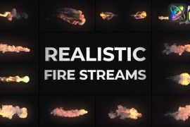 Realistic Fire Streams for FCPX 48888516