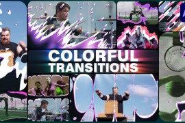 Colorful Transitions for After Effects 48586801