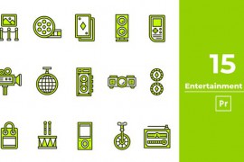 Entertainment Icon Premiere Pro 46234658