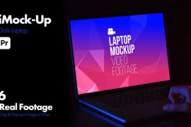 iMock-Up Dark Laptop for Premiere Pro 51066148
