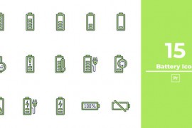 Battery Icon Premiere Pro 50257846