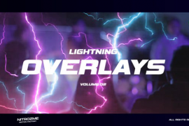 Lightning Overlays Vol. 02 for DaVinci Resolve 50456632