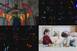 Colorful Dynamic Shapes for After Effects 44812110