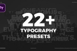 Typography Presets - Animated Typography 50328847