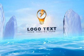 3D Ocean Logo 33759216