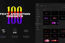 100 Text Presets for Premiere Pro 48408761