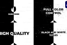Black And White Titles | After Effects 52493091
