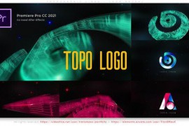 Topographic Lines - Logo Reveal 52647552