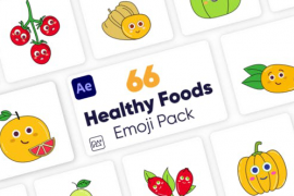 Healthy Food Emojies for After Effects 47151324