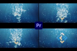 Underwater Ocean Sea Summer Intro | Water Splash Travel Logo Text 2 46624895