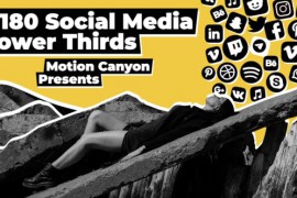 Social Media Lower Thirds. 33716872