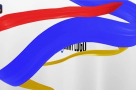 Cloth Swirl Logo Reveal 42857666