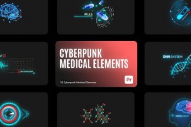 Cyberpunk Medical Elements for Premiere Pro 44729756