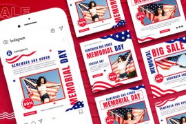 Memorial Day Instagram Post 45458271