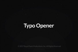 Typography Opener 20022932