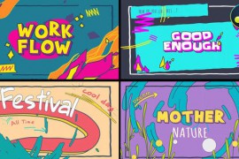Cartoon Logo Text Opener [Davinci Resolve] 48998449