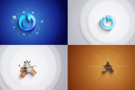 Simple 3D logo reveal 50551876