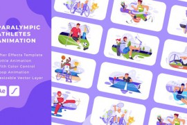Paralympic Athletes Animation | After Effects 44141664
