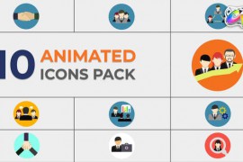 Animated Business Icons for FCPX 51837000
