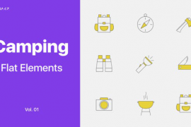 Camping Icons Vol. 01 45828793