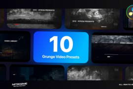 Grunge Typography Vol. 02 for DaVinci Resolve 45341866