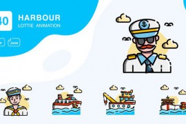 Harbour Animated Icons | After Effects 52702594