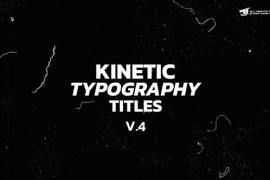 Kinetic Typography Titles / AE 50852856