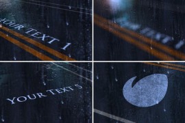 Rainy Title and Logo Opener 48815630