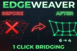 Free Download:Edgeweaver v1.0.0 for Blender