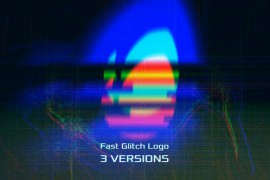 Fast Glitch Logo 23130475