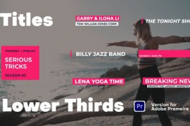 Titles & Lower Thirds | MOGRT 46103556