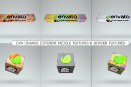 3D Textured Logo Boxes Premiere Pro 47834169