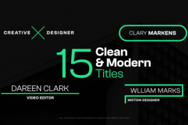 Clean and Modern Titles 46626523