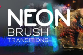 Neon Brush Transitions 51507189