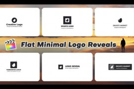 Flat Minimal Logo Reveals | FCPX 51315744