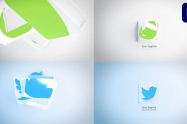 Minimal 3D Logo for Premiere Pro 48865808